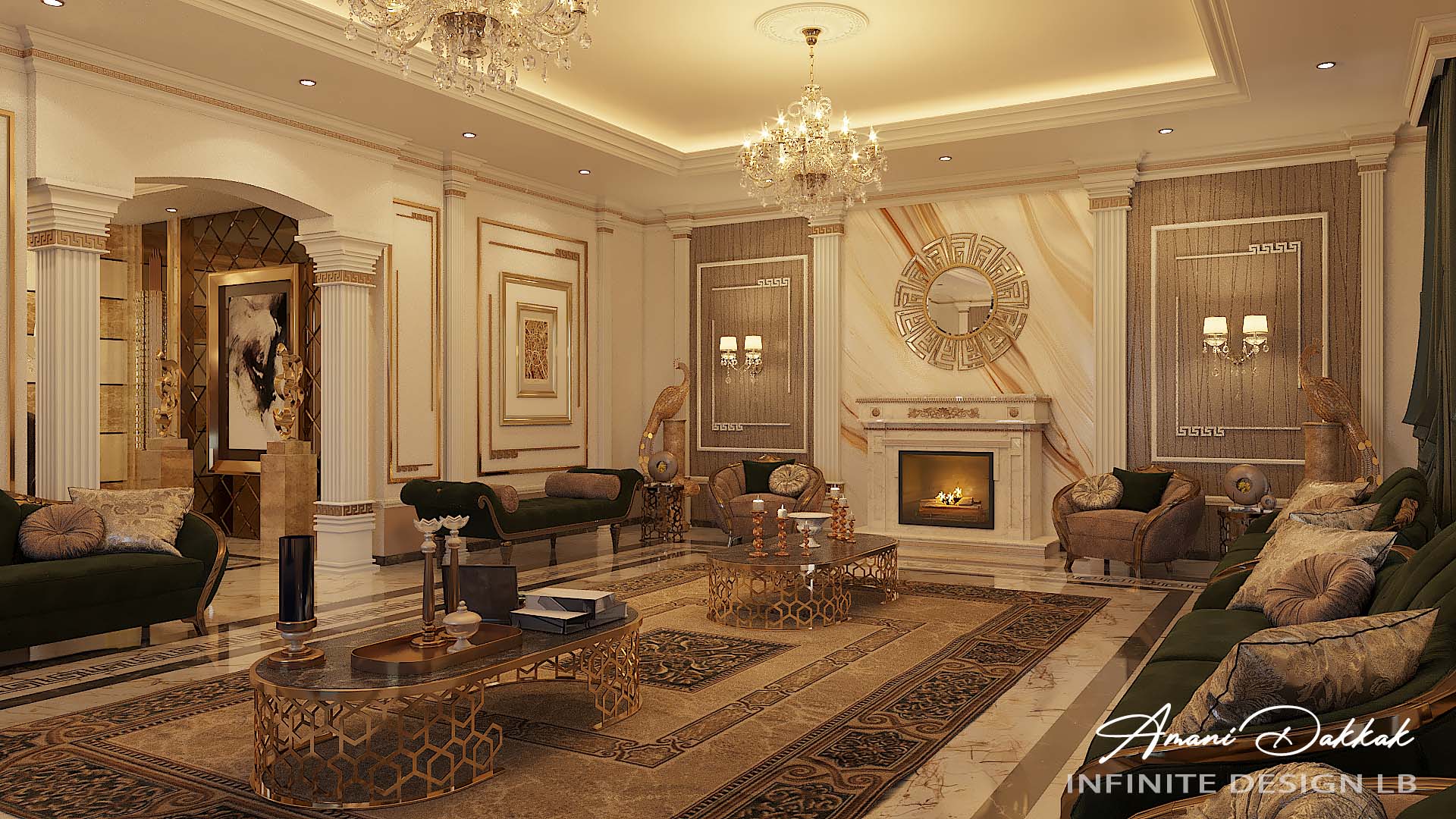 New Classic Home Interior Design | By Infinite Design lb | Interior